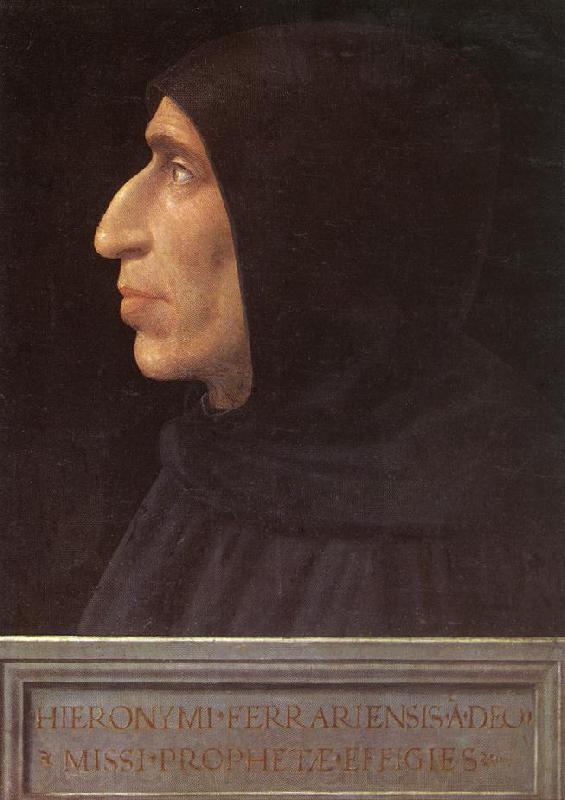 BARTOLOMEO, Fra Portrait of Girolamo Savonarola Spain oil painting art
